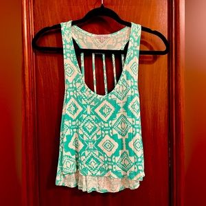 Strappy Back Tank Top